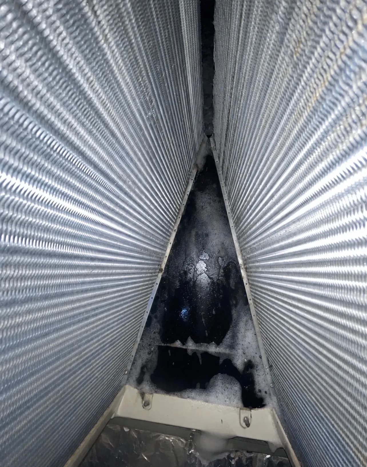 Gallery photos for What a Dirty Evaporator Coil Actually Looks Like: Image #3